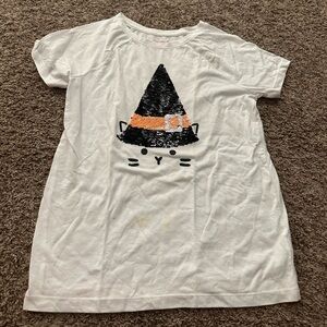 Halloween Sequence Cat Shirt